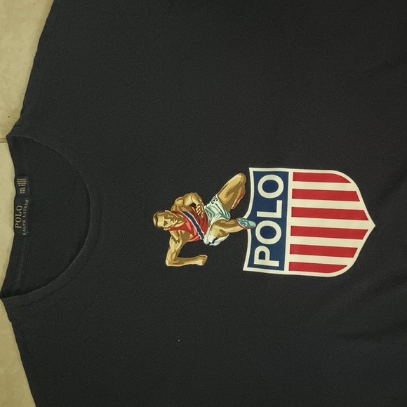 COPY - Polo Ralph Lauren stadium tee shirt - Picture 2 of 4